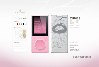 Illustration for article titled Custom Zune Originals Pretty Damn Good Looking